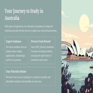 Pathway to Study in Australia from Kathmandu