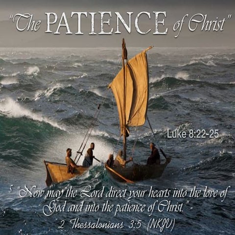“The Patience of Christ”