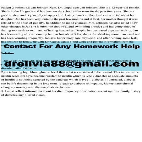Patient 2 Patient #2 Jan Johnson Next, Dr. Gupta sees Jan Johnson. .pdf