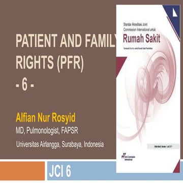 Patient and Family Right JCI 6