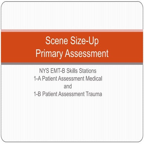 Patient assessment   medical