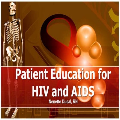 Patient education for hiv and aids