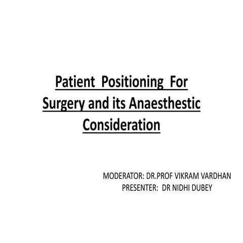 Patient Positioning For.pptx