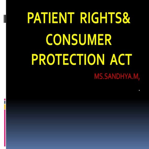 Patient rights ppt