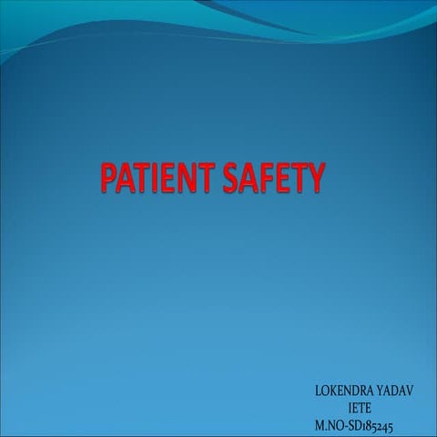 Patient Safety