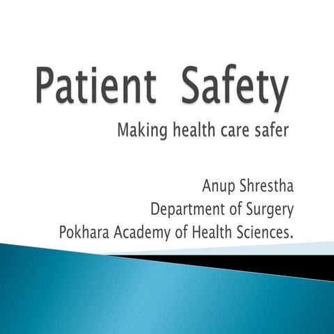 Patient safety