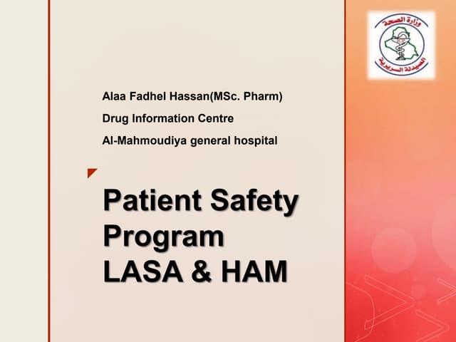 High alert & lasa medications | PPTX