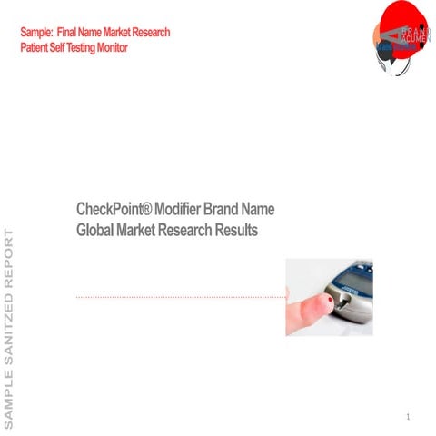 Patient Self Testing Monitor Name Research