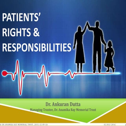 Patients' rights and responsibilities