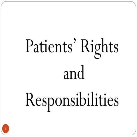 Patients rights and_responsibilities | PPT