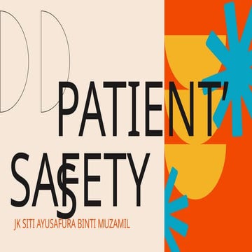 IMPROVING PATIENT'S SAFETY by Nursing.pptx