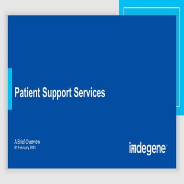 Patient Support Services