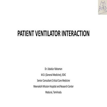 Patient Ventilator Interaction Revised.ppsx