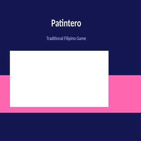 Patintero_NoBullets_Presentation.pptx aaa | PPTX