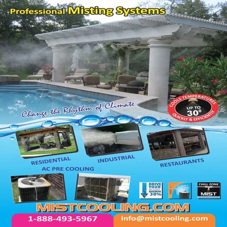 Patio Misting Systems