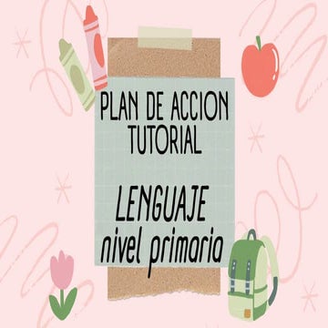 Plan de acción tutorial delenguajeverbal | PDF