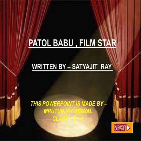 Patol babu, film star