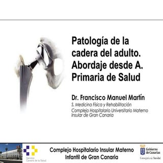 Patología de la cadera del adulto a...
