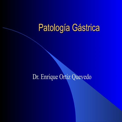 Patología gástrica