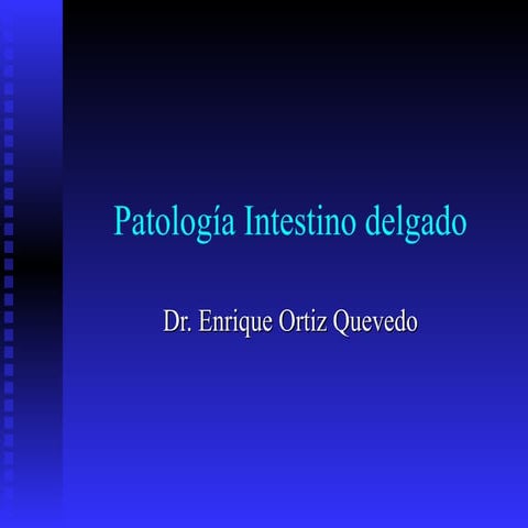 Patología intestino delgado