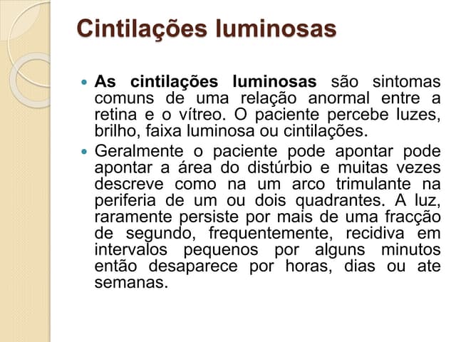 Doenças do vitreo