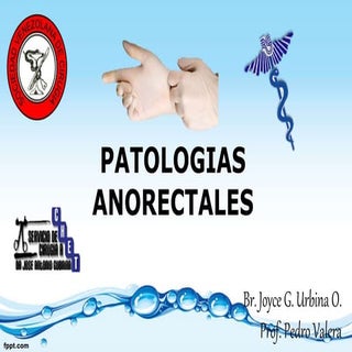Patologia ano-rrectales 