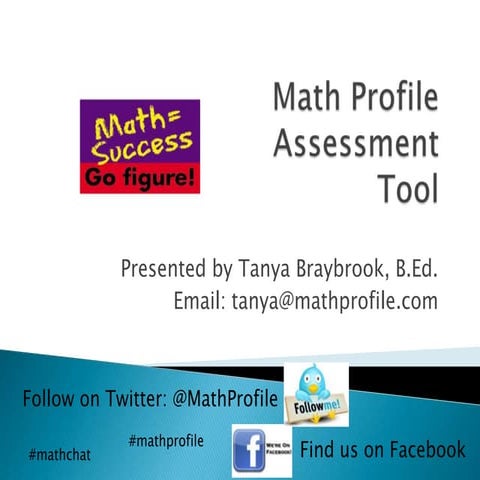 Math Profile Assessment Tool