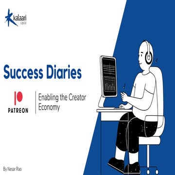 Patreon Success Diaries