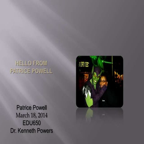 Patrice powell edu 650
