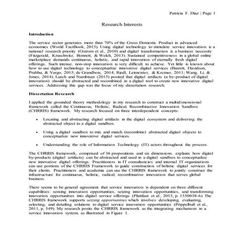 My Research Interests