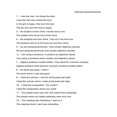 Patricia gress viveros