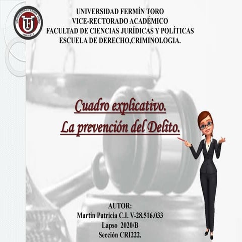 PREVENCION DEL DELITO | PPTX