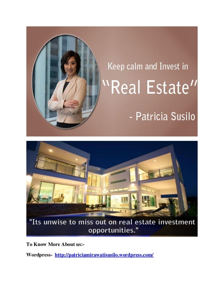Patricia susilo real estate agent