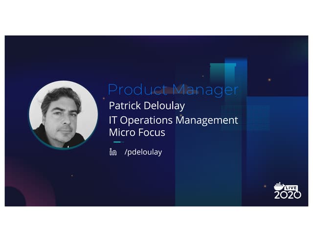 Using Docker Hub at Scale to Support Micro Focus' Delivery and Deployment Model