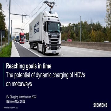 REACHING GOALS IN TIME - THE POTENTIAL OF DYNAMIC CHARGING | PDF