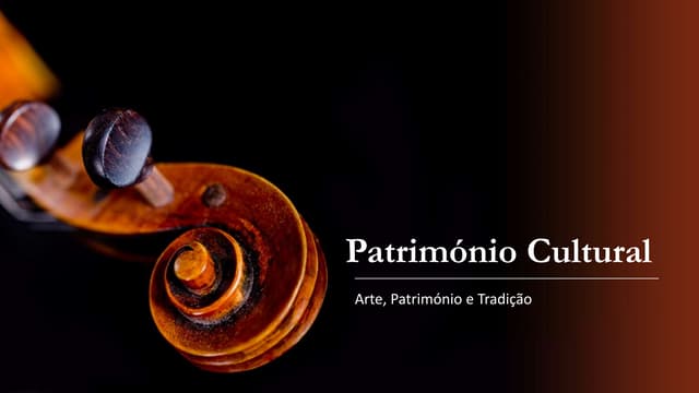Património cultural