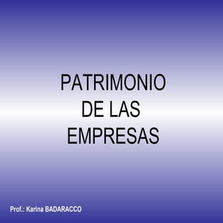 Patrimonio clase 26 abril 2011