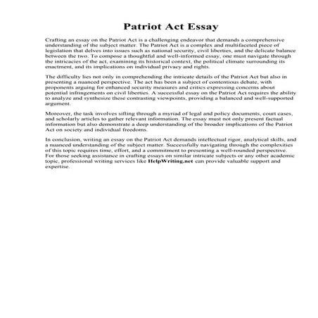 Patriot Act Essay.pdf