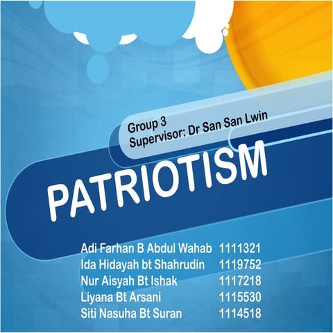 Patriotisme 