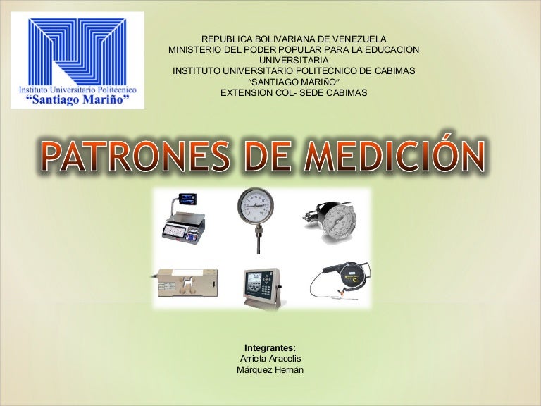 Patron demedicion