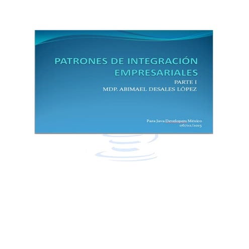 Patrones de Integración Empresariales