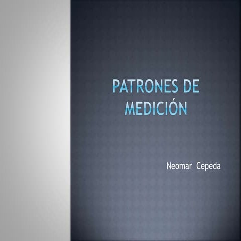 Patrones de medición