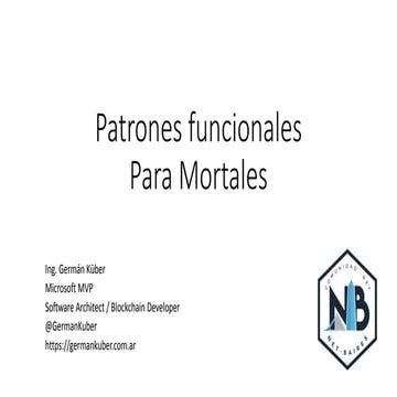 Patrones funcionales