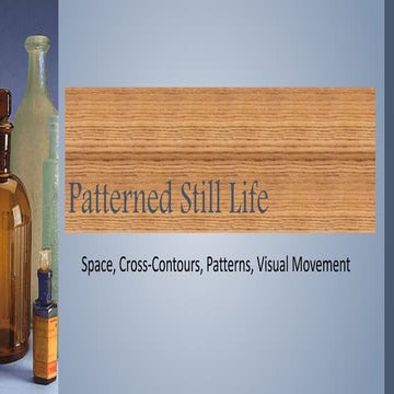 Patterned still life 2016