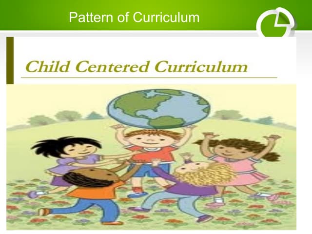 Pattern of curriculum