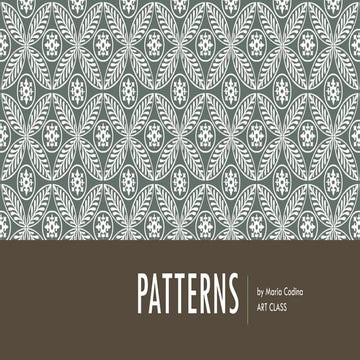 Patterns task