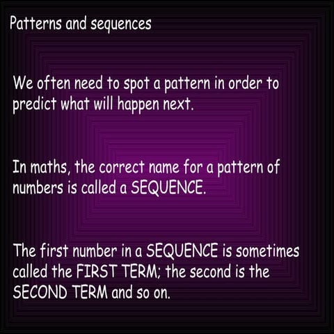 Patterns_and_Sequences junior cycle maths.ppt