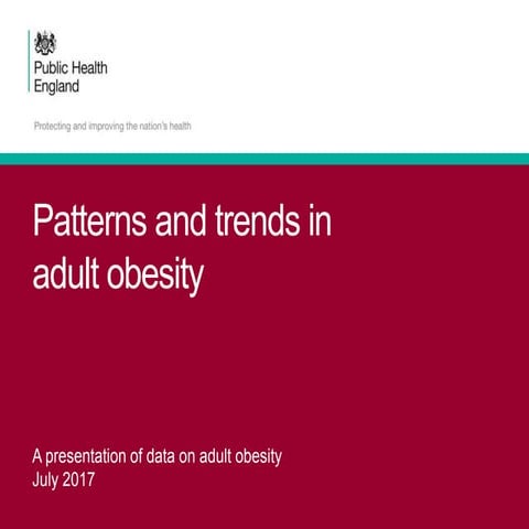 Patterns and trends in adult obesity