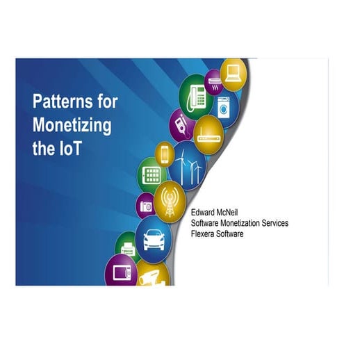 Patterns for Monetizing the IoT