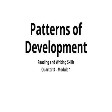 Patterns of Development READING AND WRITING MODYUL 1.pptx